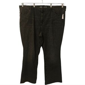 Black Old Navy Women's Mid-Rise Wow Boot-Cut Jeans